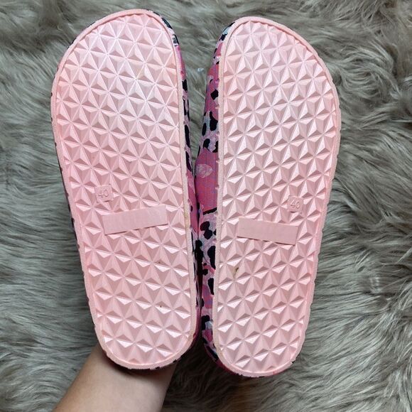 Sinful Summer Boutique Holly Slide Sandal Pink Leopard Print - Picture 6 of 9